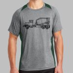 Heather Colorblock Contender ™ Tee Thumbnail