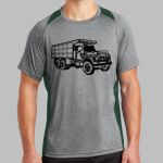 Heather Colorblock Contender ™ Tee Thumbnail
