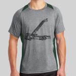 Heather Colorblock Contender ™ Tee Thumbnail