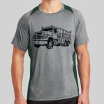 Heather Colorblock Contender ™ Tee Thumbnail