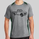 Heather Colorblock Contender ™ Tee Thumbnail