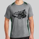 Heather Colorblock Contender ™ Tee Thumbnail