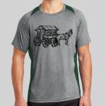 Heather Colorblock Contender ™ Tee Thumbnail