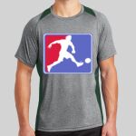 Heather Colorblock Contender ™ Tee Thumbnail