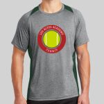 Heather Colorblock Contender ™ Tee Thumbnail