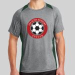 Heather Colorblock Contender ™ Tee Thumbnail