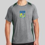 Heather Colorblock Contender ™ Tee Thumbnail