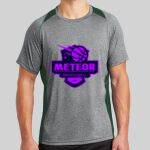 Heather Colorblock Contender ™ Tee Thumbnail