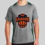 Heather Colorblock Contender ™ Tee Thumbnail