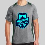 Heather Colorblock Contender ™ Tee Thumbnail