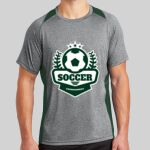 Heather Colorblock Contender ™ Tee Thumbnail