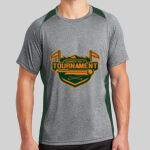 Heather Colorblock Contender ™ Tee Thumbnail