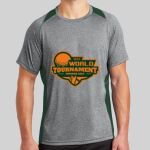 Heather Colorblock Contender ™ Tee Thumbnail