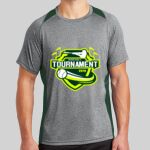 Heather Colorblock Contender ™ Tee Thumbnail