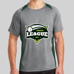 Heather Colorblock Contender ™ Tee Thumbnail