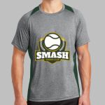 Heather Colorblock Contender ™ Tee Thumbnail