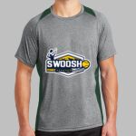 Heather Colorblock Contender ™ Tee Thumbnail