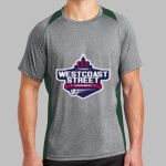Heather Colorblock Contender ™ Tee Thumbnail