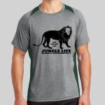 Heather Colorblock Contender ™ Tee Thumbnail