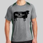 Heather Colorblock Contender ™ Tee Thumbnail