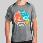 Heather Colorblock Contender ™ Tee Thumbnail