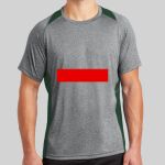Heather Colorblock Contender ™ Tee Thumbnail