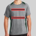 Heather Colorblock Contender ™ Tee Thumbnail