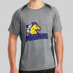 Heather Colorblock Contender ™ Tee Thumbnail