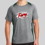 Heather Colorblock Contender ™ Tee Thumbnail