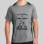 Heather Colorblock Contender ™ Tee Thumbnail