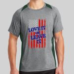 Heather Colorblock Contender ™ Tee Thumbnail