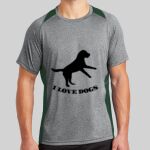 Heather Colorblock Contender ™ Tee Thumbnail