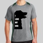 Heather Colorblock Contender ™ Tee Thumbnail