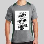 Heather Colorblock Contender ™ Tee Thumbnail