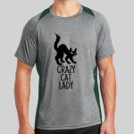 Heather Colorblock Contender ™ Tee Thumbnail