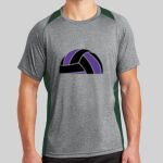 Heather Colorblock Contender ™ Tee Thumbnail