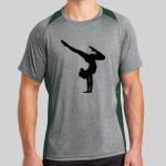 Heather Colorblock Contender ™ Tee Thumbnail