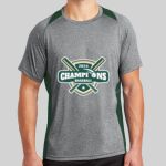 Heather Colorblock Contender ™ Tee Thumbnail