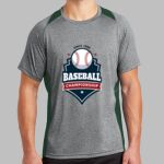 Heather Colorblock Contender ™ Tee Thumbnail