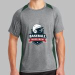 Heather Colorblock Contender ™ Tee Thumbnail