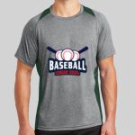 Heather Colorblock Contender ™ Tee Thumbnail