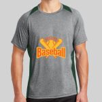 Heather Colorblock Contender ™ Tee Thumbnail