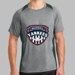 Heather Colorblock Contender ™ Tee Thumbnail