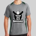 Heather Colorblock Contender ™ Tee Thumbnail