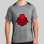 Heather Colorblock Contender ™ Tee Thumbnail