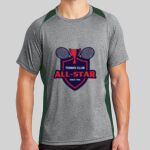 Heather Colorblock Contender ™ Tee Thumbnail