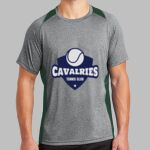 Heather Colorblock Contender ™ Tee Thumbnail
