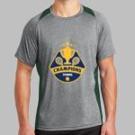 Heather Colorblock Contender ™ Tee Thumbnail
