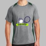 Heather Colorblock Contender ™ Tee Thumbnail