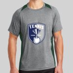 Heather Colorblock Contender ™ Tee Thumbnail